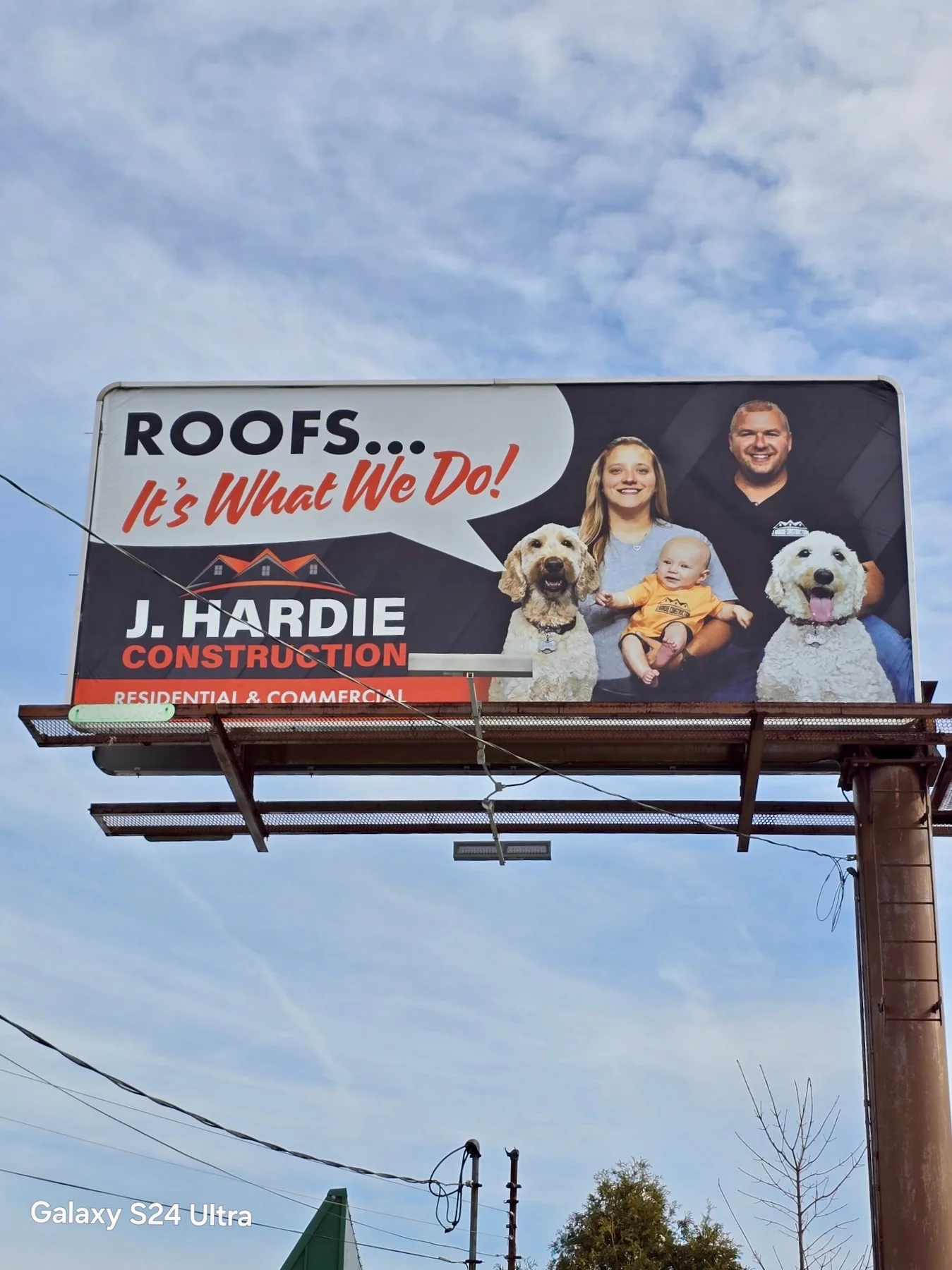 Residential Roofing Billboard