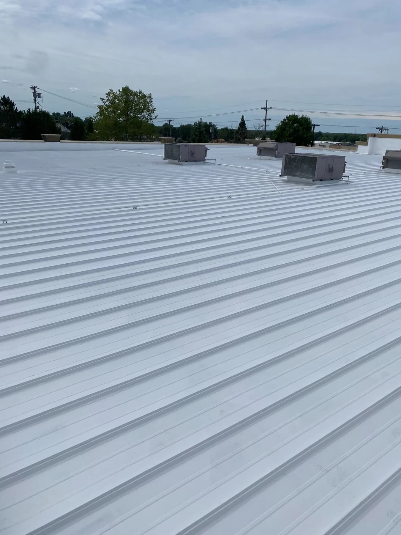 Commercial White Roof Restoration