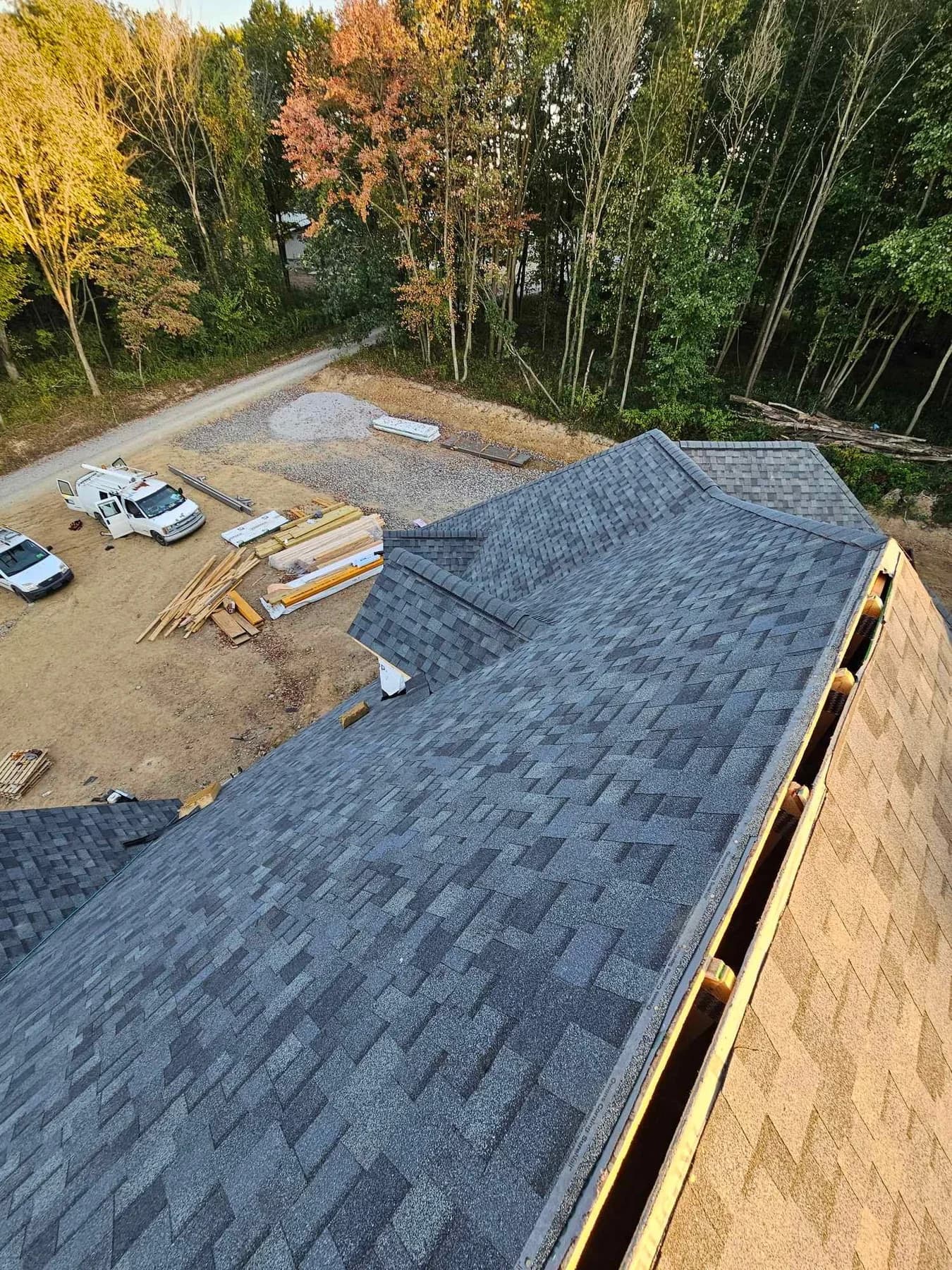 Large roof replacement project